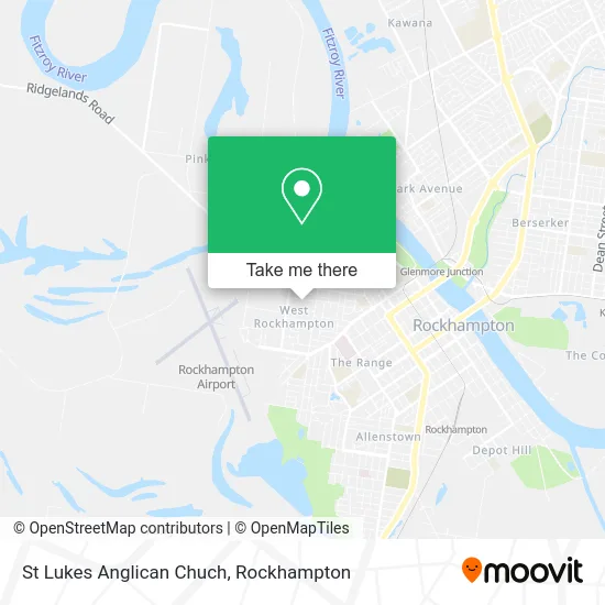 Mapa St Lukes Anglican Chuch