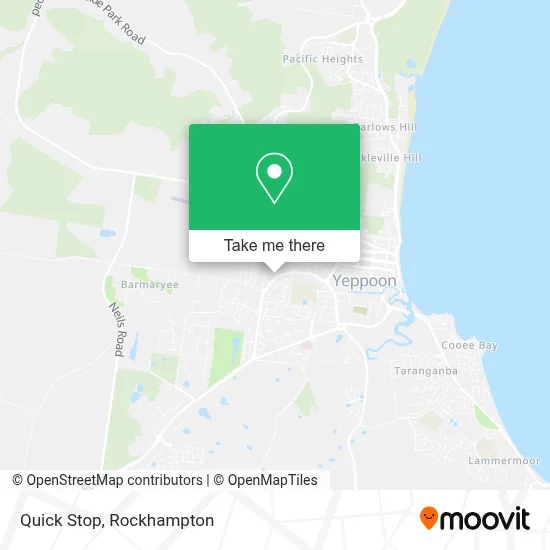 Mapa Quick Stop