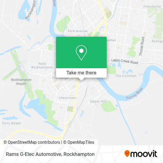 Mapa Rams G-Elec Automotive