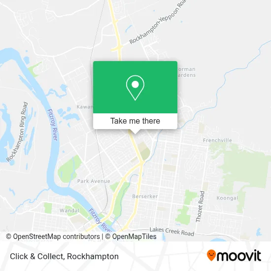 Mapa Click & Collect