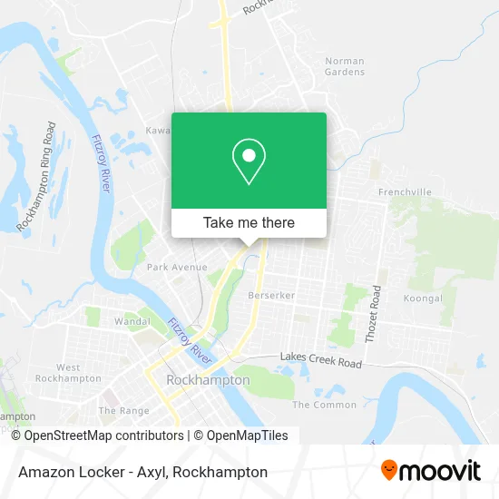 Mapa Amazon Locker - Axyl