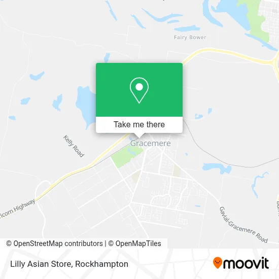 Mapa Lilly Asian Store