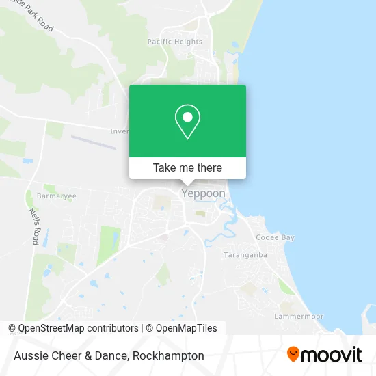 Mapa Aussie Cheer & Dance
