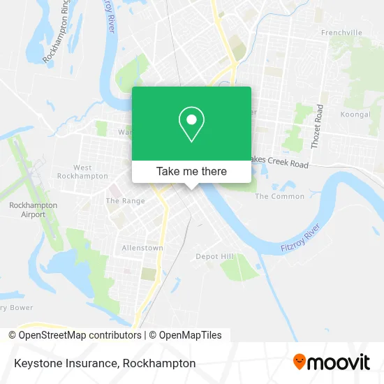 Mapa Keystone Insurance