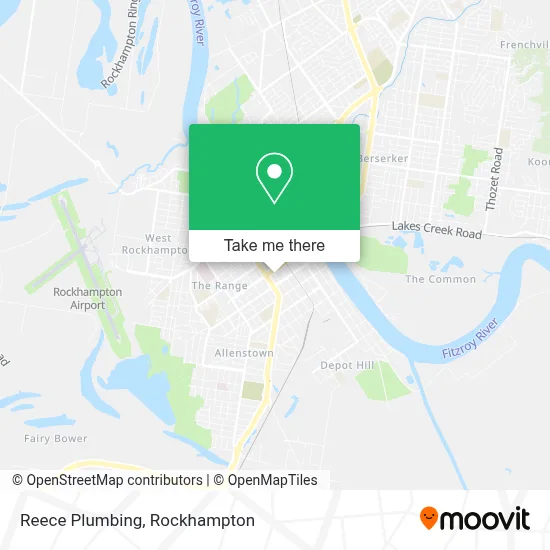 Mapa Reece Plumbing