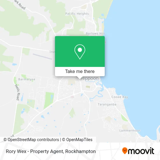 Mapa Rory Wex - Property Agent