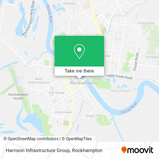 Mapa Harrison Infrastructure Group