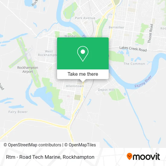 Mapa Rtm - Road Tech Marine