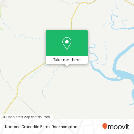 Koorana Crocodile Farm map