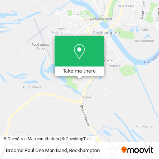 Broome Paul One Man Band map