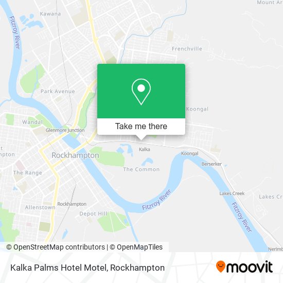 Kalka Palms Hotel Motel map