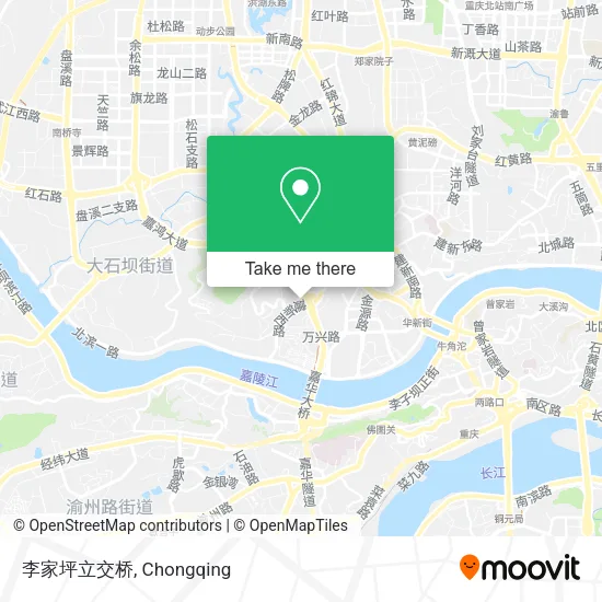 李家坪立交桥 map