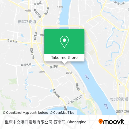 重庆中交港口发展有限公司-西南门 map