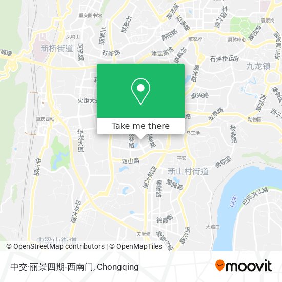 中交·丽景四期-西南门 map