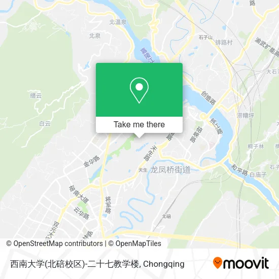 西南大学(北碚校区)-二十七教学楼 map