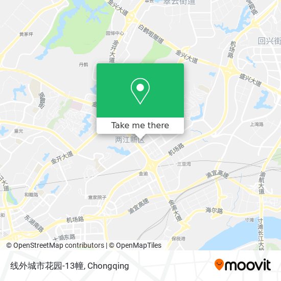 线外城市花园-13幢 map