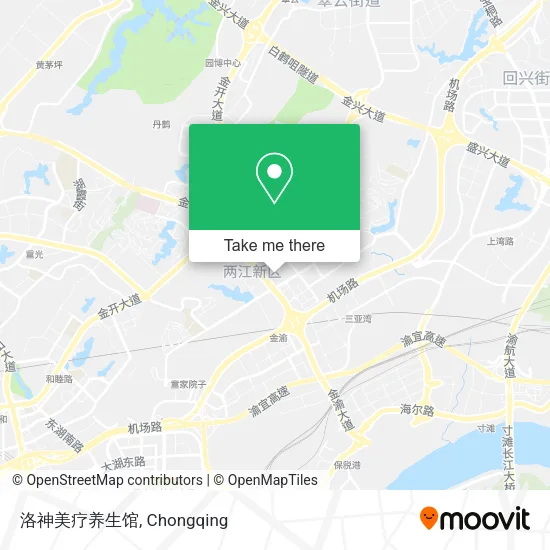 洛神美疗养生馆 map