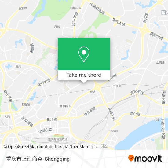 重庆市上海商会 map