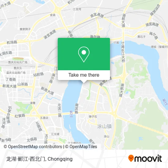龙湖·郦江-西北门 map