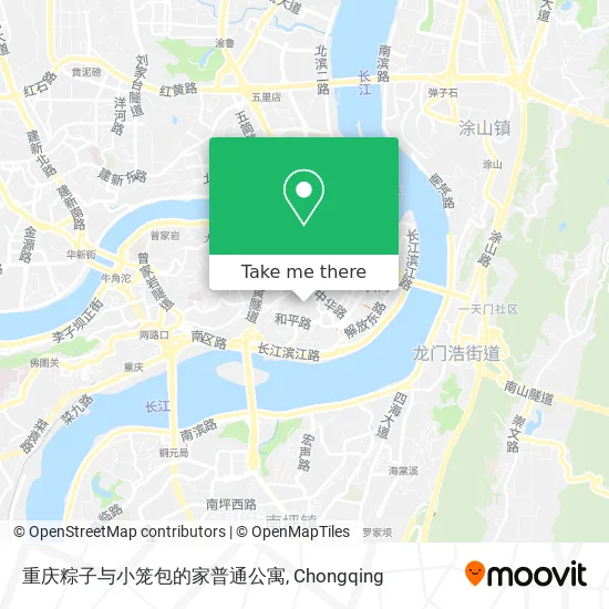 重庆粽子与小笼包的家普通公寓 map