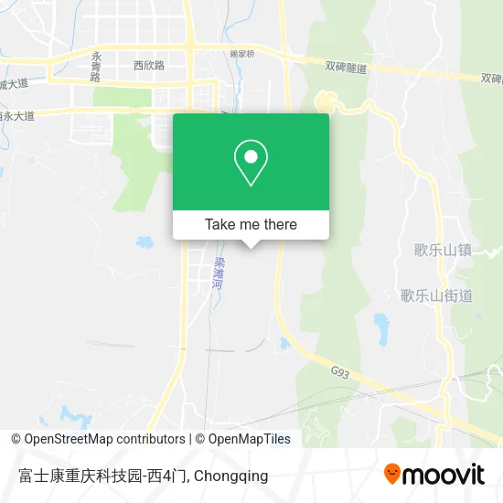 富士康重庆科技园-西4门 map