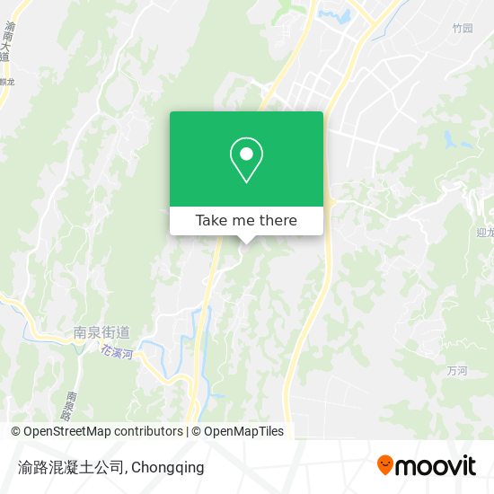 渝路混凝土公司 map