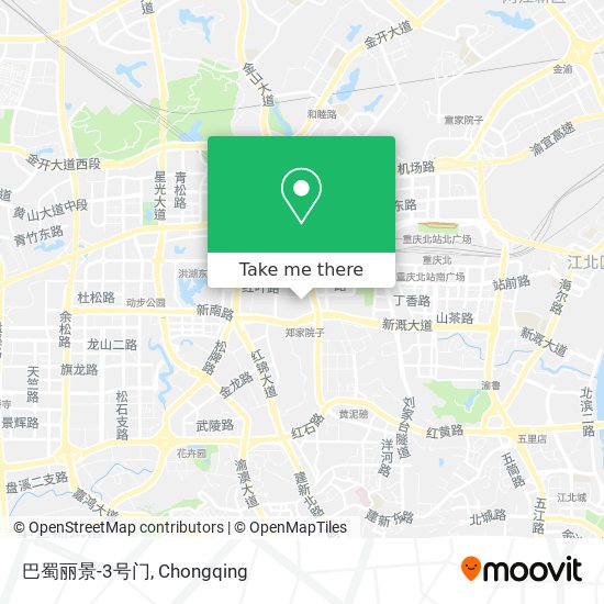 巴蜀丽景-3号门 map