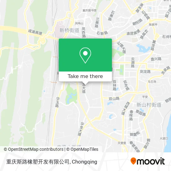 重庆斯路橡塑开发有限公司 map