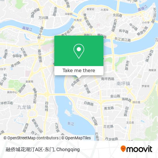 融侨城花湖汀A区-东门 map