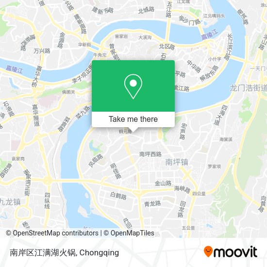 南岸区江满湖火锅 map