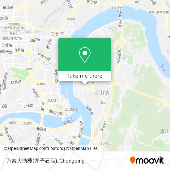 万泰大酒楼(弹子石店) map