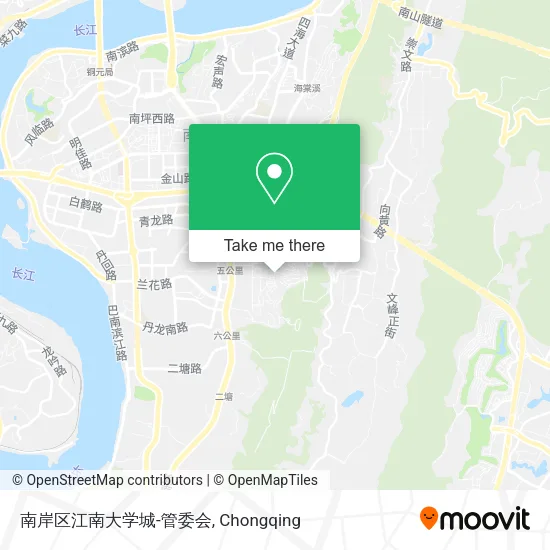 南岸区江南大学城-管委会 map