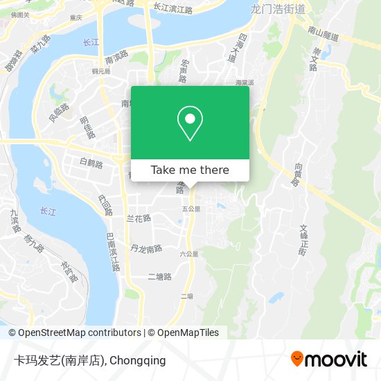 卡玛发艺(南岸店) map