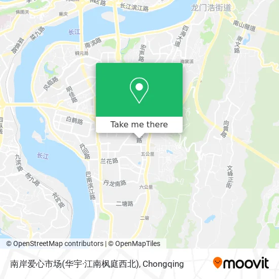 南岸爱心市场(华宇·江南枫庭西北) map