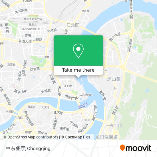 中东餐厅 map