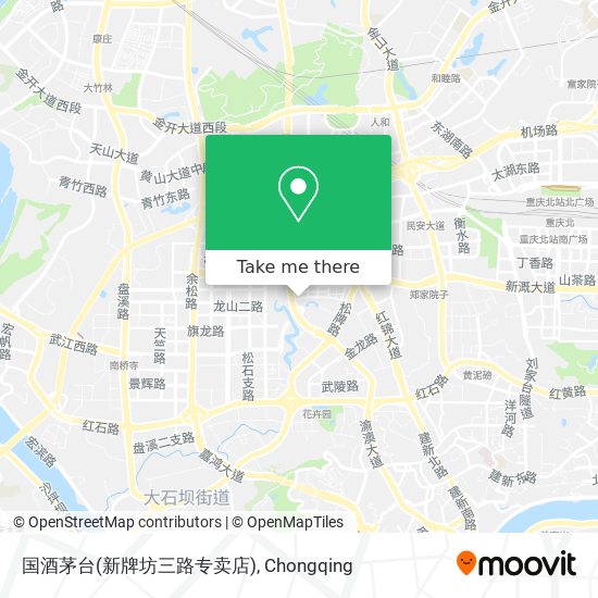 国酒茅台(新牌坊三路专卖店) map