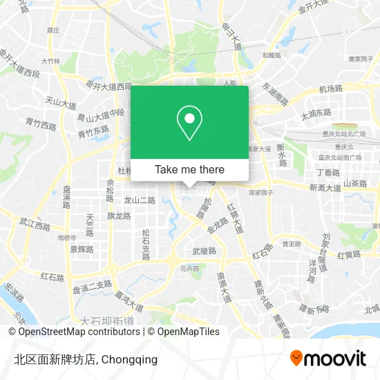 北区面新牌坊店 map