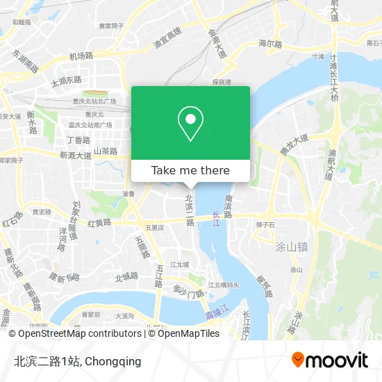 北滨二路1站 map