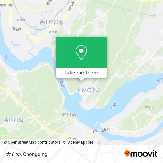 大石堡 map