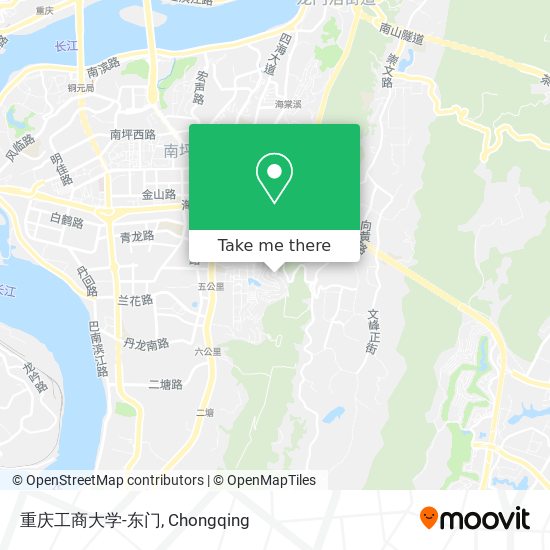 重庆工商大学-东门 map