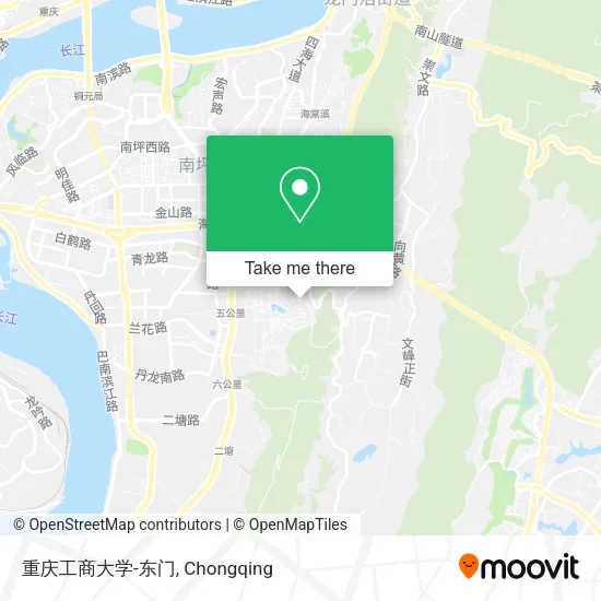 重庆工商大学-东门 map