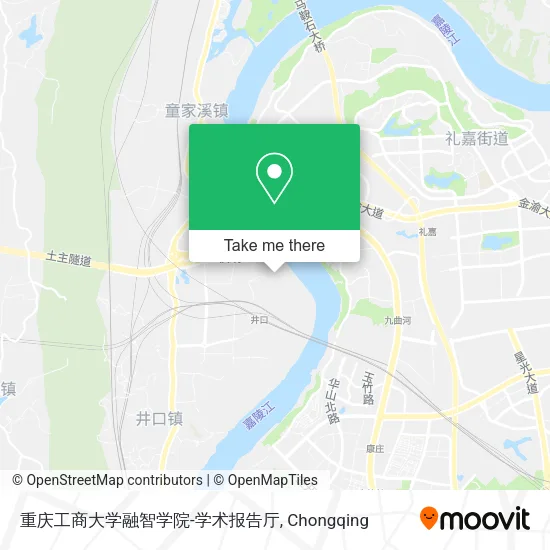 重庆工商大学融智学院-学术报告厅 map