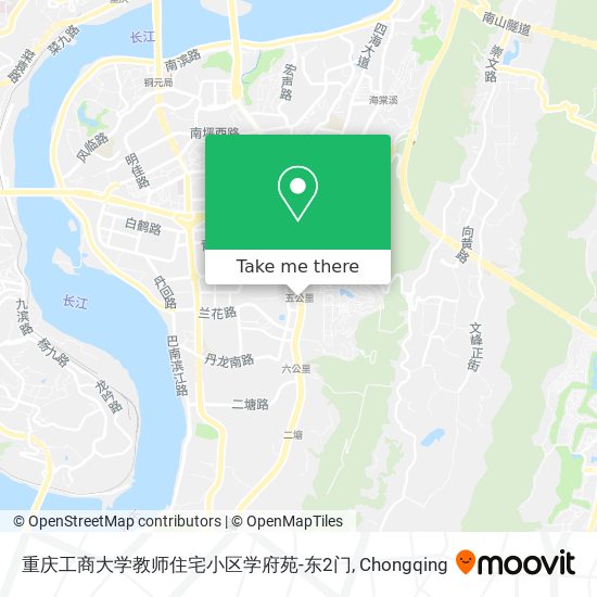 重庆工商大学教师住宅小区学府苑-东2门 map