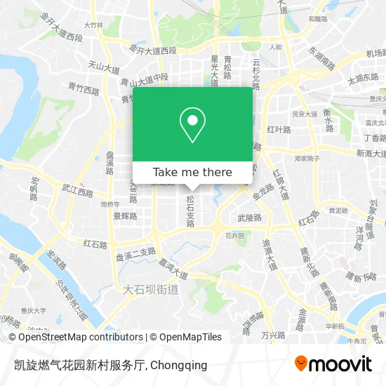 凯旋燃气花园新村服务厅 map