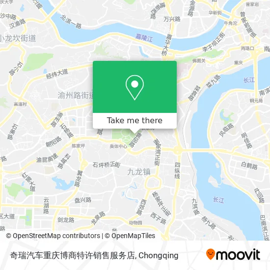 奇瑞汽车重庆博商特许销售服务店 map
