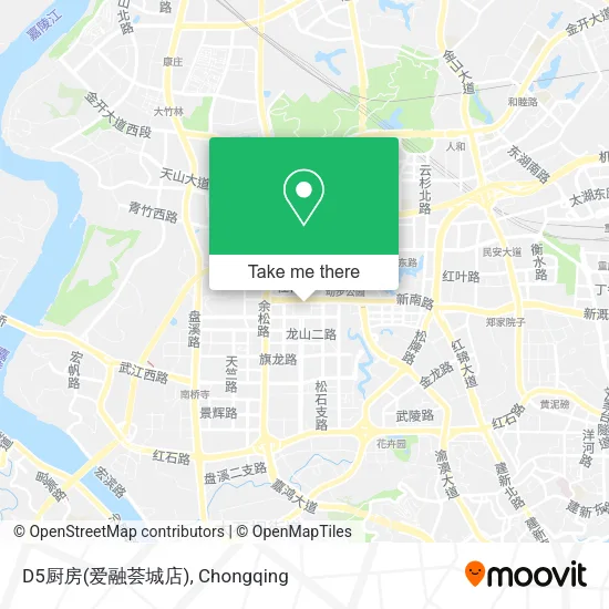 D5厨房(爱融荟城店) map