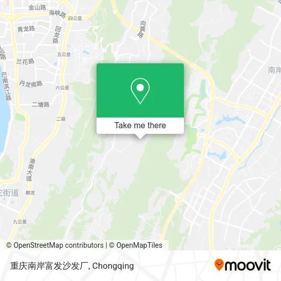 重庆南岸富发沙发厂 map