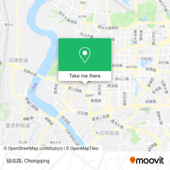 福佑路 map