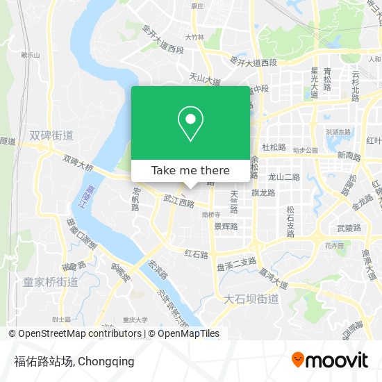 福佑路站场 map