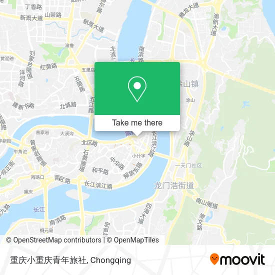 重庆小重庆青年旅社 map